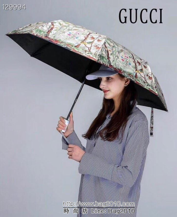 GUCCI古馳 原單品質 強烈推薦時尚單品 抽象字母 驚豔款 亞太專櫃最新款 全自動UV晴雨傘  sll1011